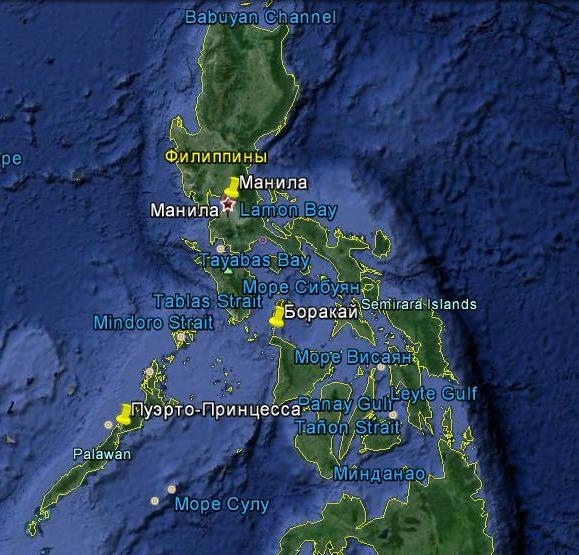 Круизный порт Пуэрто-Принцесса (Puerto Princesa), Филиппины