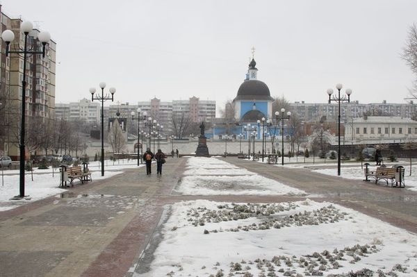 Белгород - Город Первого Салюта или Осторожно - Гололед!