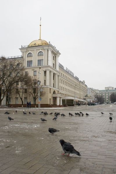 Белгород - Город Первого Салюта или Осторожно - Гололед!