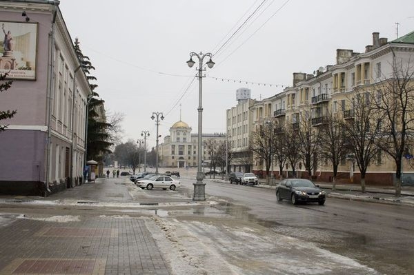 Белгород - Город Первого Салюта или Осторожно - Гололед!