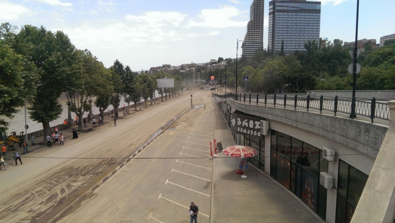 Сильное наводнение в Тбилиси (14/06/15)