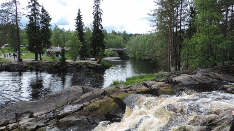 Рускеала- горный парк Карелии, координаты: N 61° 56.667, E 30° 34.867