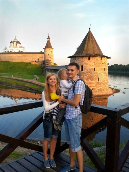 Псков-Изборск-Печоры из СПб на выходные, июнь 2015