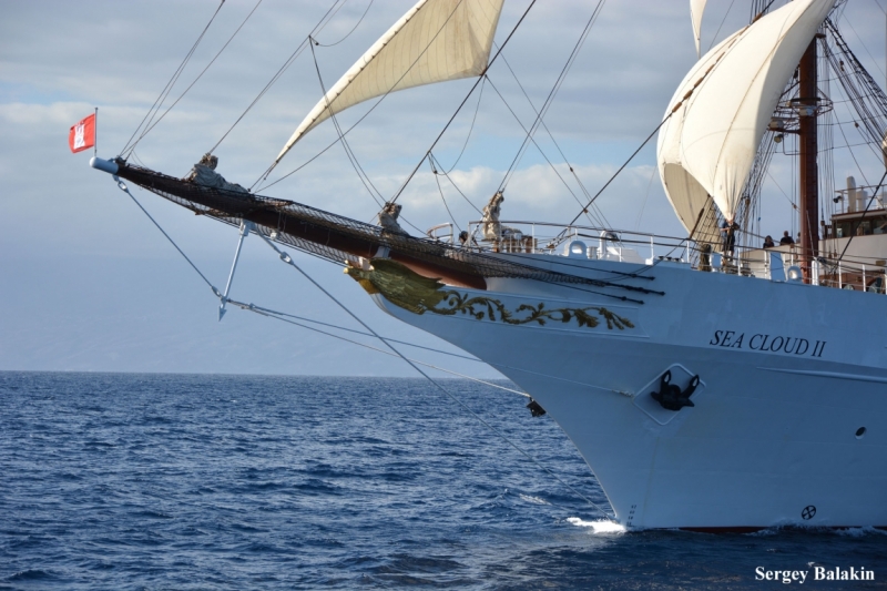 Под облаком парусов-2: круиз Sea Cloud II по Канарам, ноябрь 2013