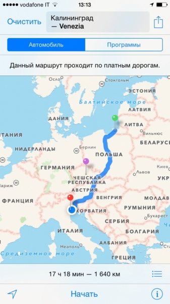 Италия-Австрия в июне с детьми