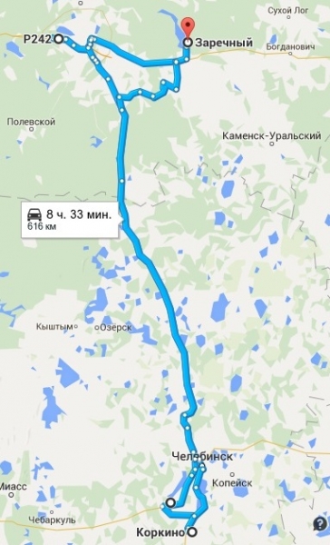 Уральские командировочные выходные.