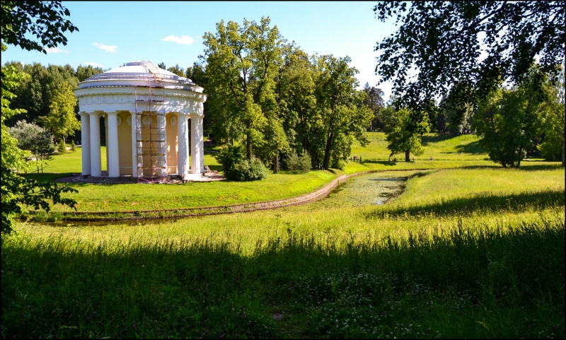 Петербург на машине и без. Пушкин и Павловск.