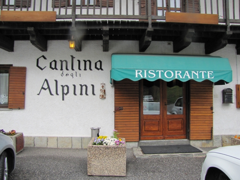 ресторан в Итальянской глубинке