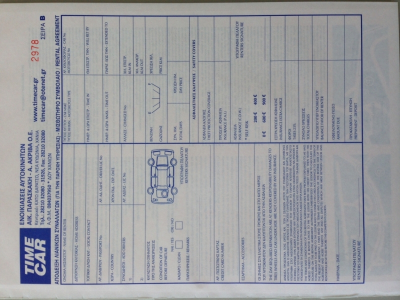 Прокат авто на Крите