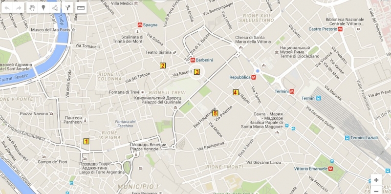 Рим — выбор района для проживания