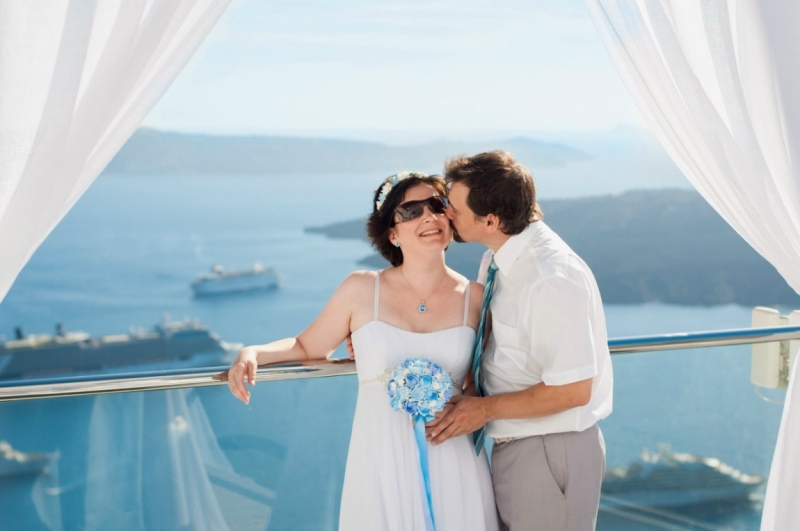 Свадьба на Санторини или в Грецию без авиа (2013)