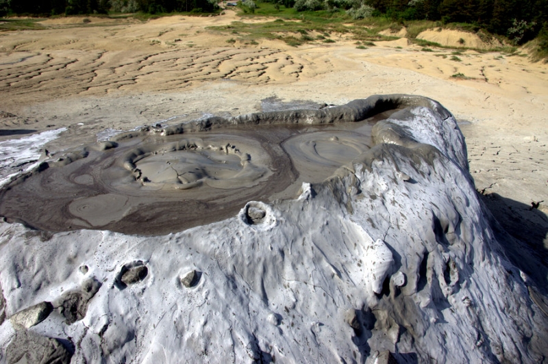Muddy volcano