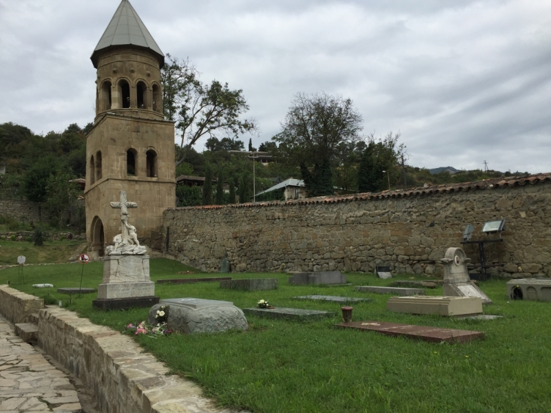 Неделя с видом на Светицховели, конец августа 2015