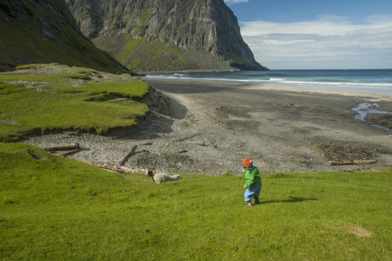 Лофотенские острова: заполярные пляжи и треккинг с маленьким ребенком и палаткой