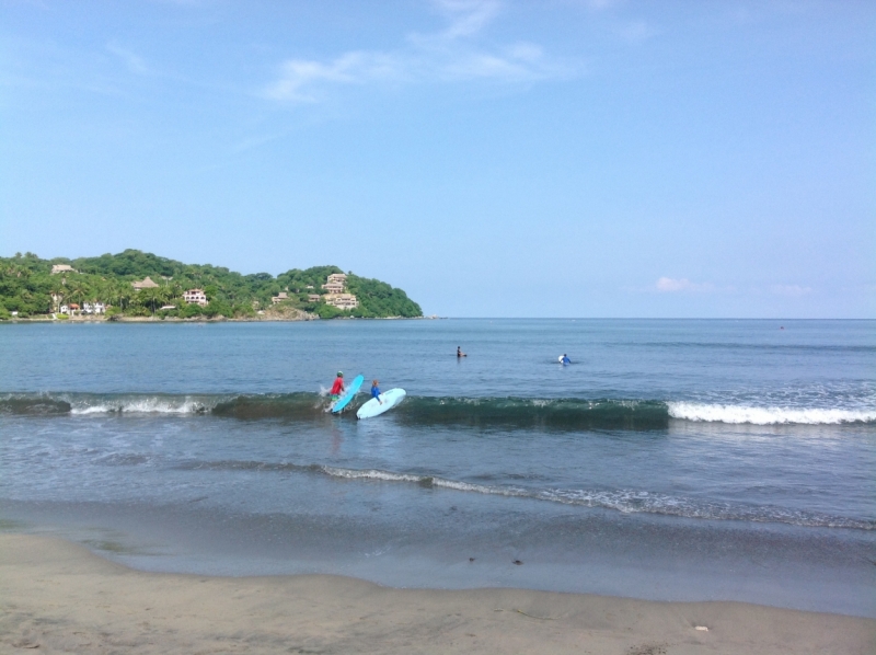 Puerto Vallarta, тихоокеанское побережье Мексики. Белое пятно на сайте Винского.