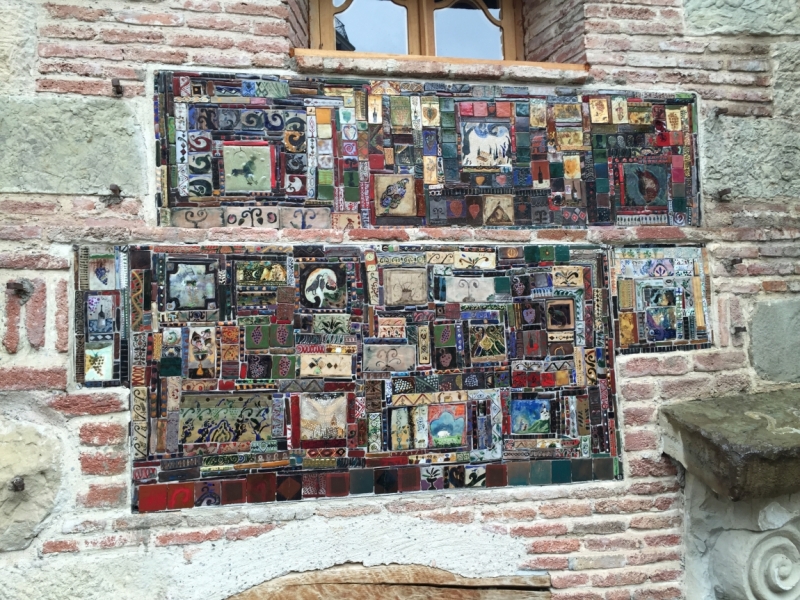 Неделя с видом на Светицховели, конец августа 2015