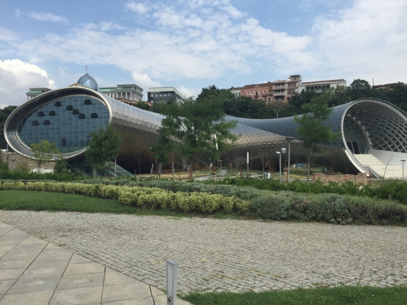 Неделя с видом на Светицховели, конец августа 2015