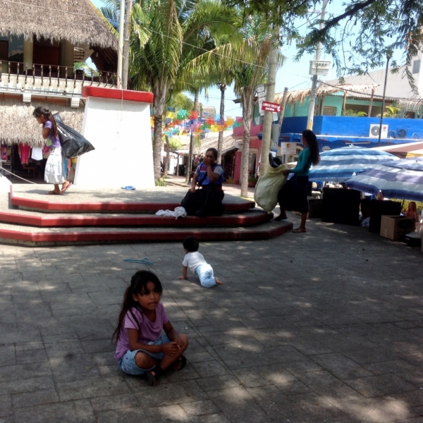 Puerto Vallarta, тихоокеанское побережье Мексики. Белое пятно на сайте Винского.