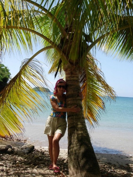 Побывала на Мартинике