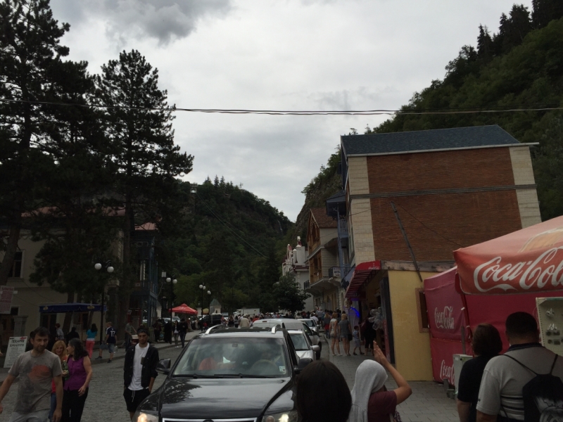 Неделя с видом на Светицховели, конец августа 2015