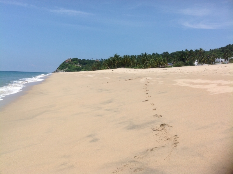 Puerto Vallarta, тихоокеанское побережье Мексики. Белое пятно на сайте Винского.