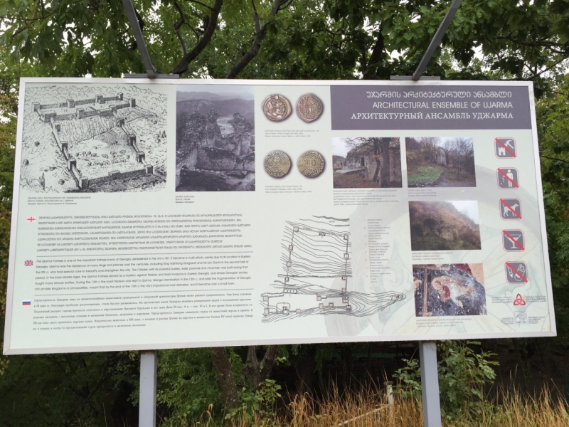 Неделя с видом на Светицховели, конец августа 2015