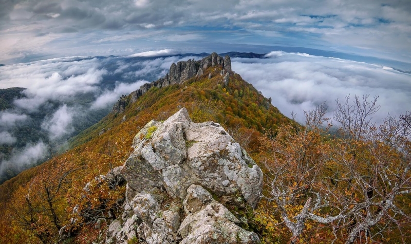 Черноморский Кавказ. На горе Индюк, в мечтах о Гималаях