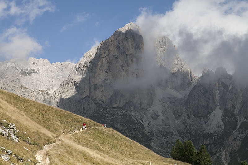 Трекинг в Доломитовых Альпах (Fassa,Gardena, Rosengarten, Brenta, San Martino)