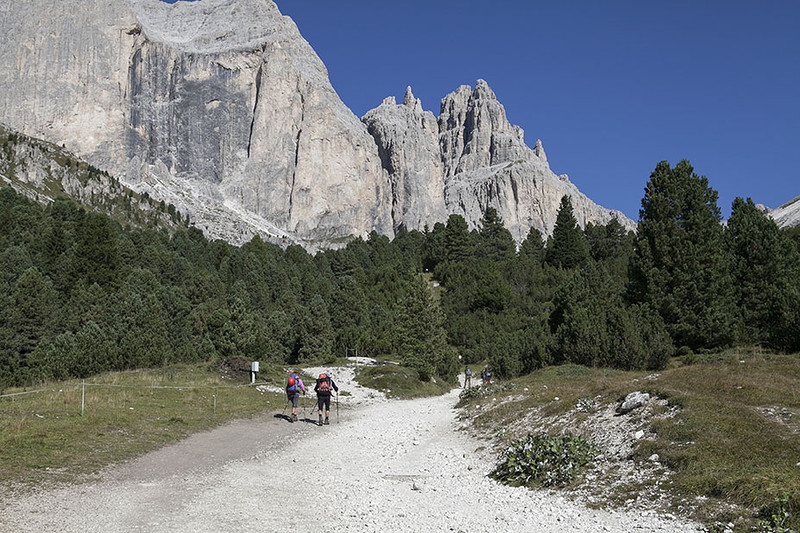 Трекинг в Доломитовых Альпах (Fassa,Gardena, Rosengarten, Brenta, San Martino)