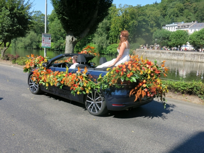 Парад цветов в немецком городе Бад Эмс