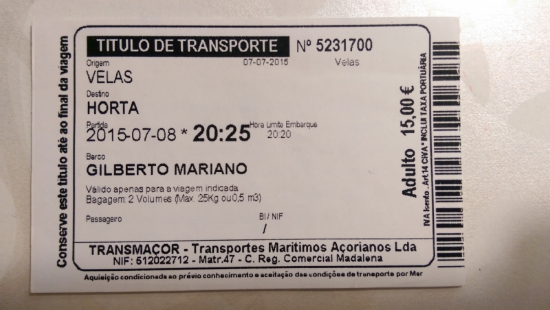 Азоры: 5 островов, одна, весь багаж 4 кг, 16 дней, полная импровизация