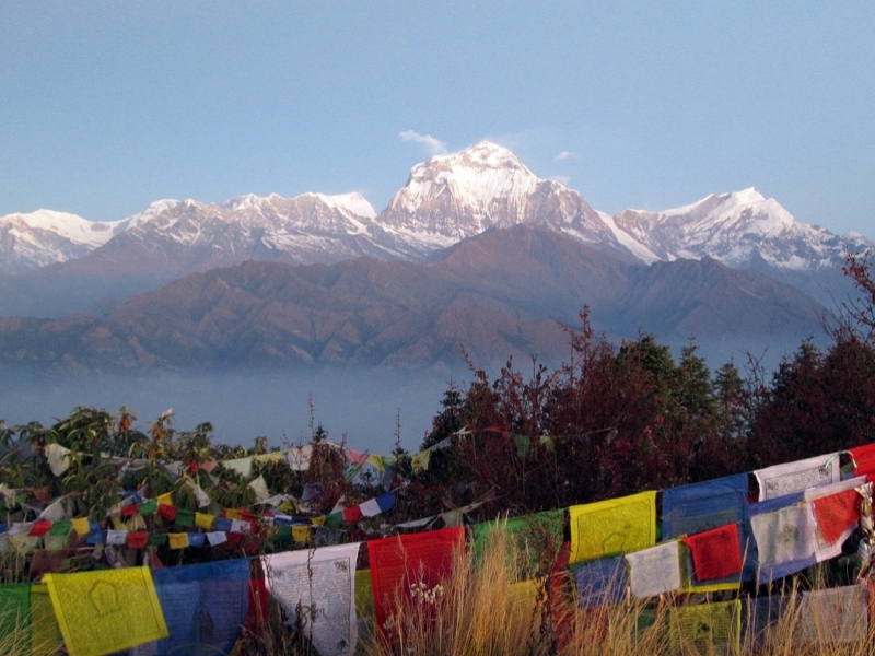 Повезло с погодой в ноябре 2015 на треке к АВС. Фотоотчет.