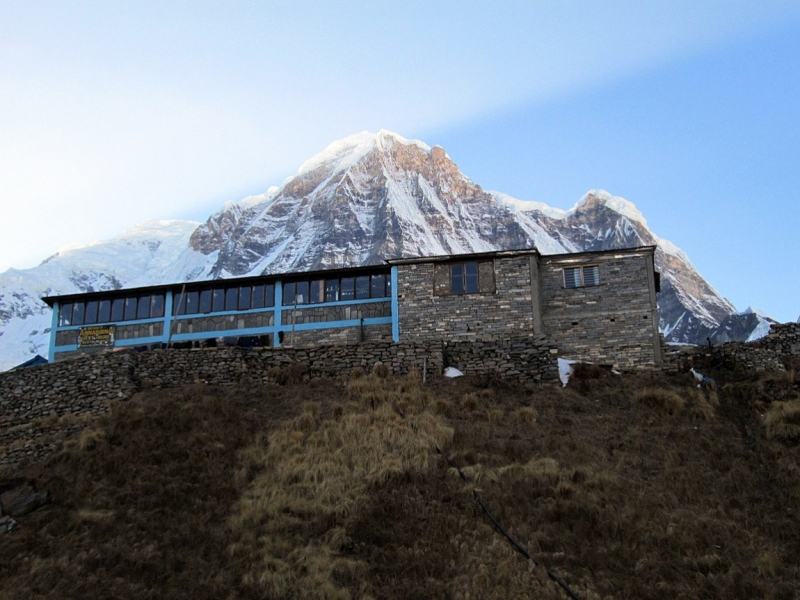 Повезло с погодой в ноябре 2015 на треке к АВС. Фотоотчет.