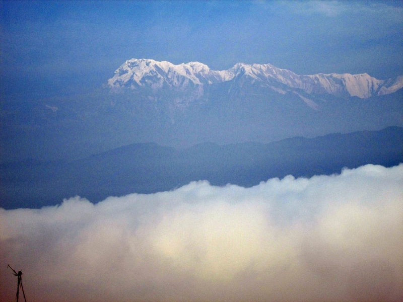 Повезло с погодой в ноябре 2015 на треке к АВС. Фотоотчет.