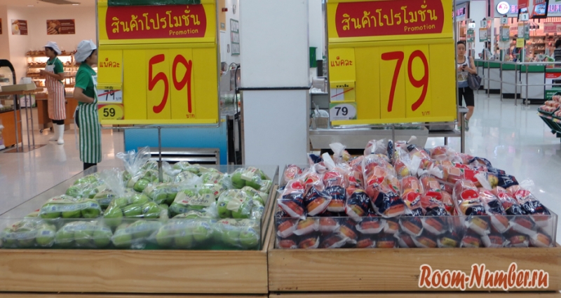 Продукты для русской кухни в Тайланде