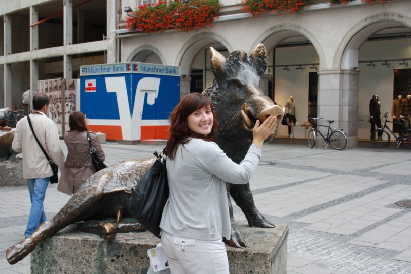 Германия в сентябре 2012 Франкфурт-на-Майне - Штутгарт-Фюссен-Мюнхен