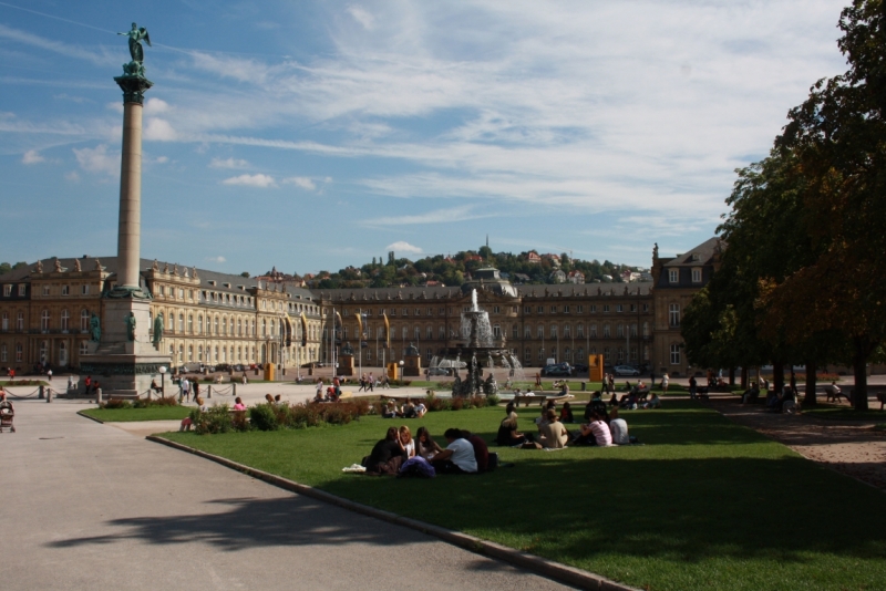 Германия в сентябре 2012 Франкфурт-на-Майне - Штутгарт-Фюссен-Мюнхен