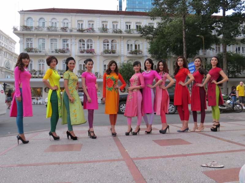 Сайгон, как он есть, много фото города. 10--11 января 2014г.