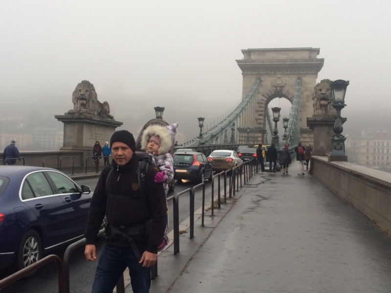 Зима в Европе с лыжами