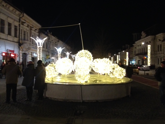 Зима в Европе с лыжами