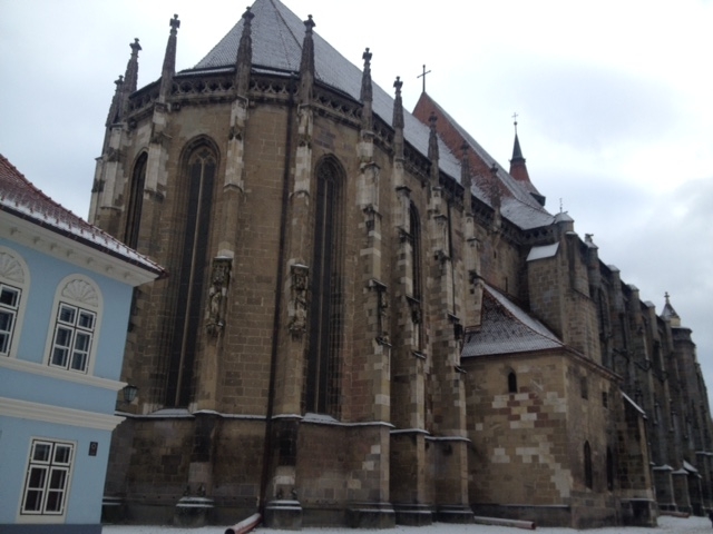 Зима в Европе с лыжами