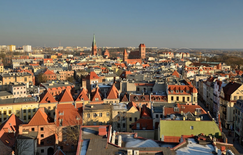 Toruń. 333 - DSC_8521. Kościół św. Katarzyny i Kościół św. Jakuba