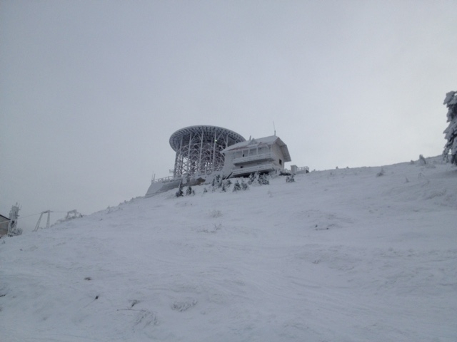 Зима в Европе с лыжами