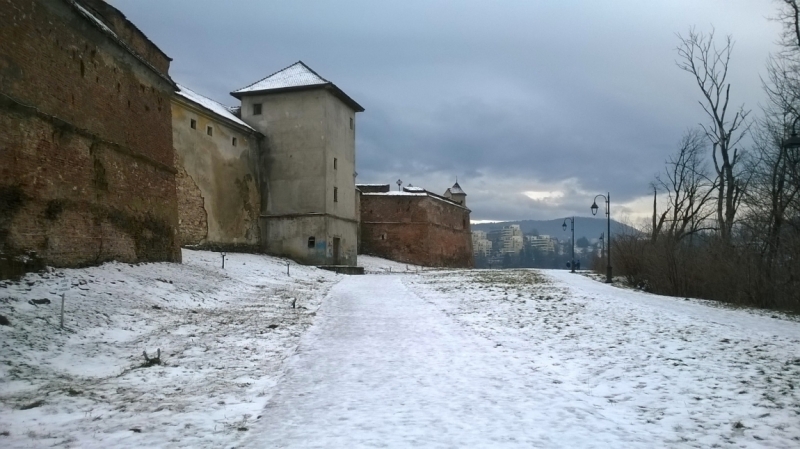 Зима в Европе с лыжами