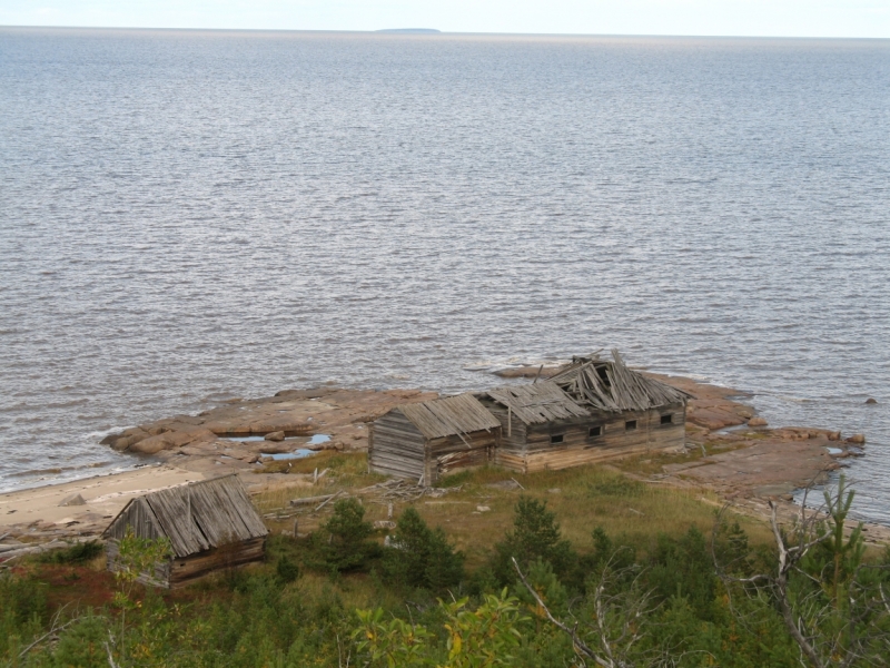 Унежма - жемчужина Русского Севера на берегу Белого моря. Сентябрь 2008. Фото+видео.