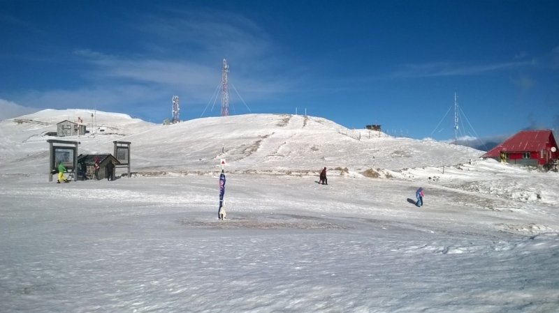 Зима в Европе с лыжами