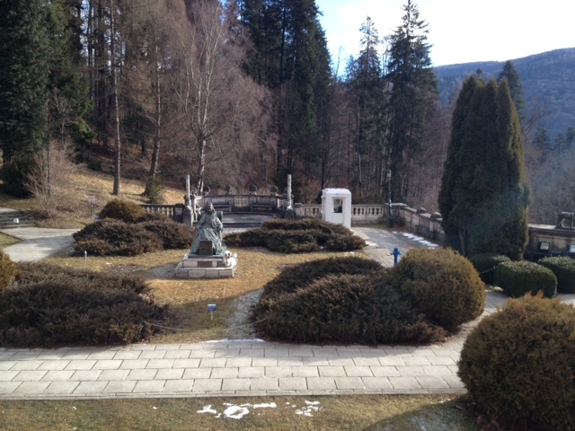 Зима в Европе с лыжами