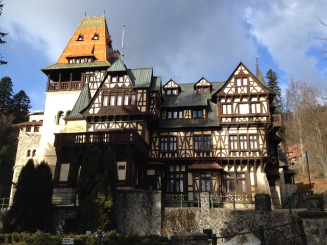 Зима в Европе с лыжами