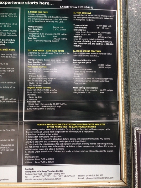 3 дня в национальном парке Фонгня Кебанг (краткое руководство пользователя)