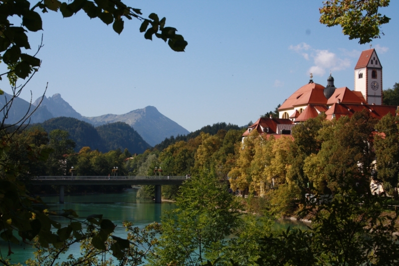 Германия в сентябре 2012 Франкфурт-на-Майне - Штутгарт-Фюссен-Мюнхен